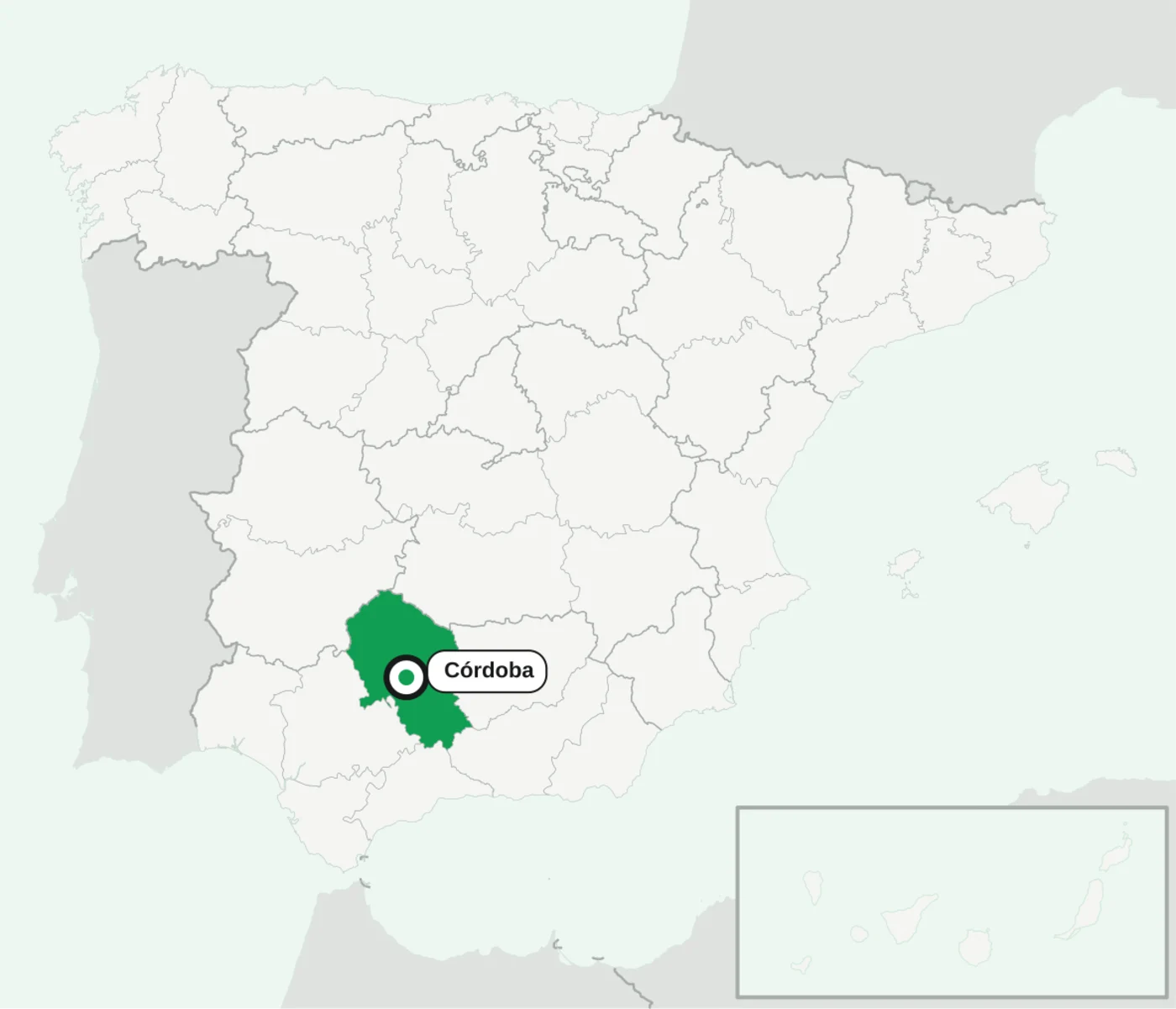 Mapa de cobertura de servicios técnicos de Electeco en Córdoba y provincia